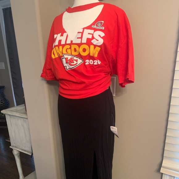 2XL Chiefs T Shirt, 2020 Championship, NFL Team Apparel, short sleeve, Preloved - Picture 3 of 4
